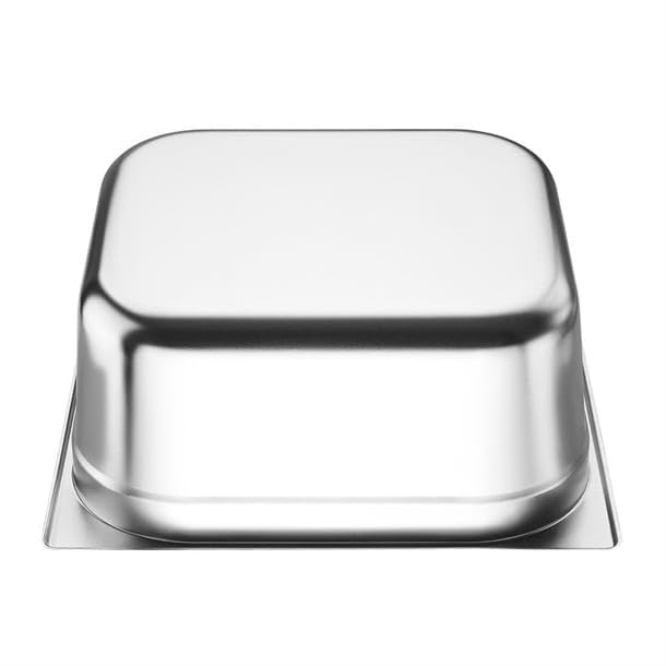 Vogue 2/3 Gastronorm-Pfanne, Edelstahl, 13 l / 150 mm tiefer Lebensmittelbehälter 150mm, 150mm