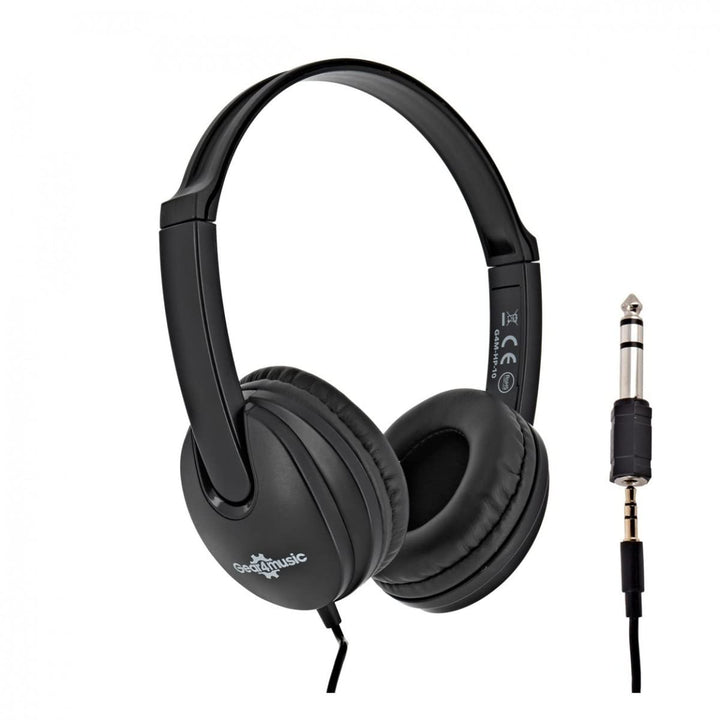 Gear4music Junior Kopfhörer für Kinder On Ear Wired schwarz
