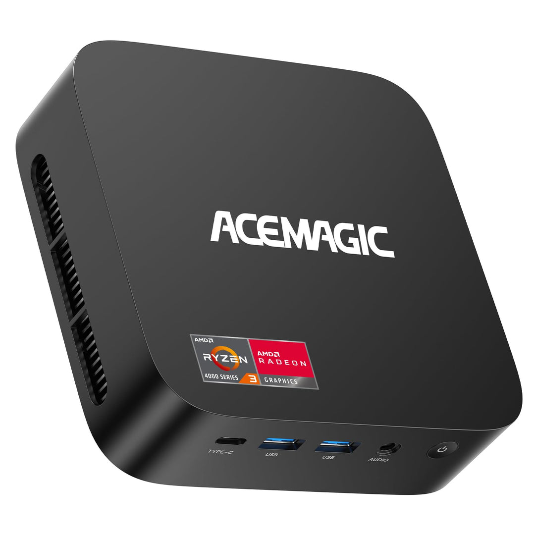 ACEMAGICIAN K1 Mini PC, AMD Ryzen Embedded R2544 (Bis zu 3,7 GHz) Шin11 Pro,16GB DDR4 512G SSD Micro