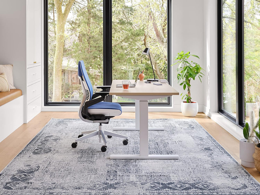 Steelcase Gesture Ergonomischer Bürostuhl mit 360° Armlehnen und 3D-Live Back Lumbalstütze Trüffel,