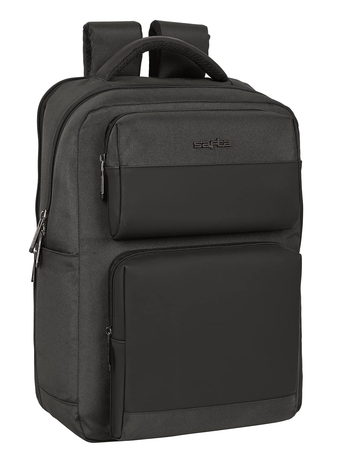 safta Unisex Kinder, 15,6 Zoll und USB Business Grey Rucksack mit 2 Taschen, 31 x 44 x 13 cm, bunt,