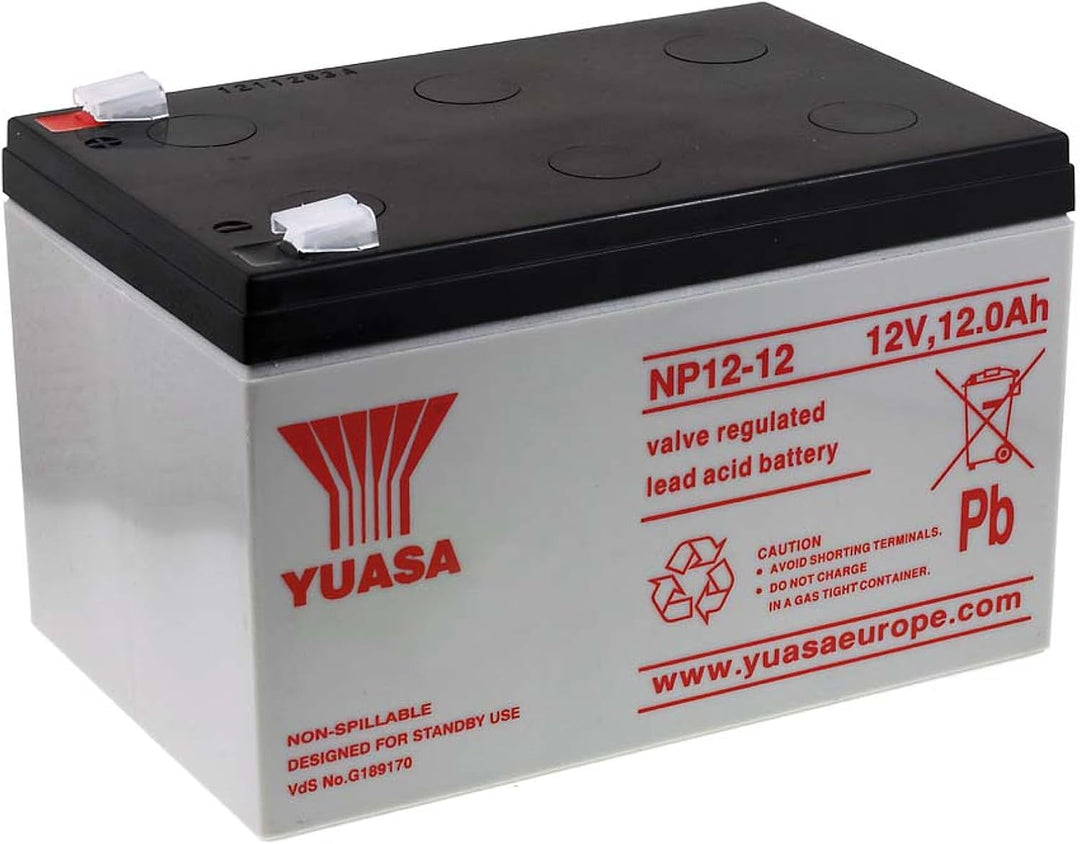Yuasa Original Bleiakku NP12-12 Vds, Lead-Acid, 12V