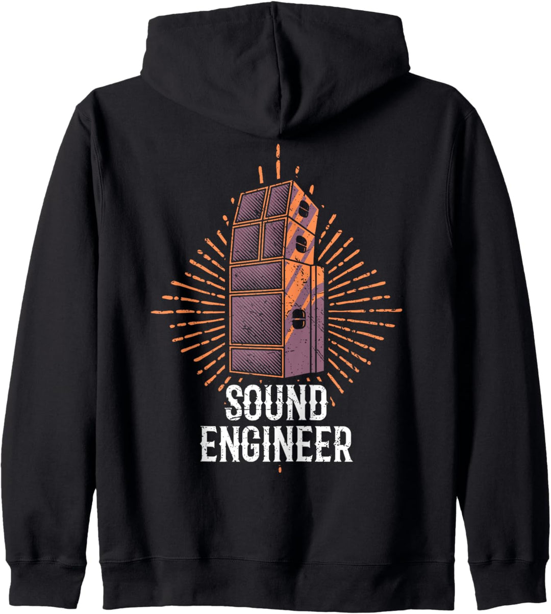 SOUND ENGINEER Veranstaltungstechniker Tontechniker Kapuzenjacke