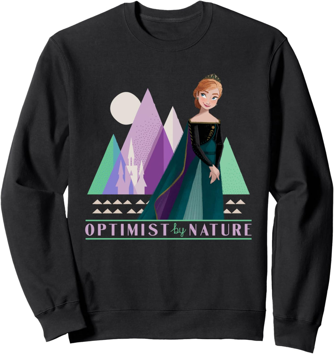 Disney Frozen 2 Queen Anna Optimist By Nature Sweatshirt