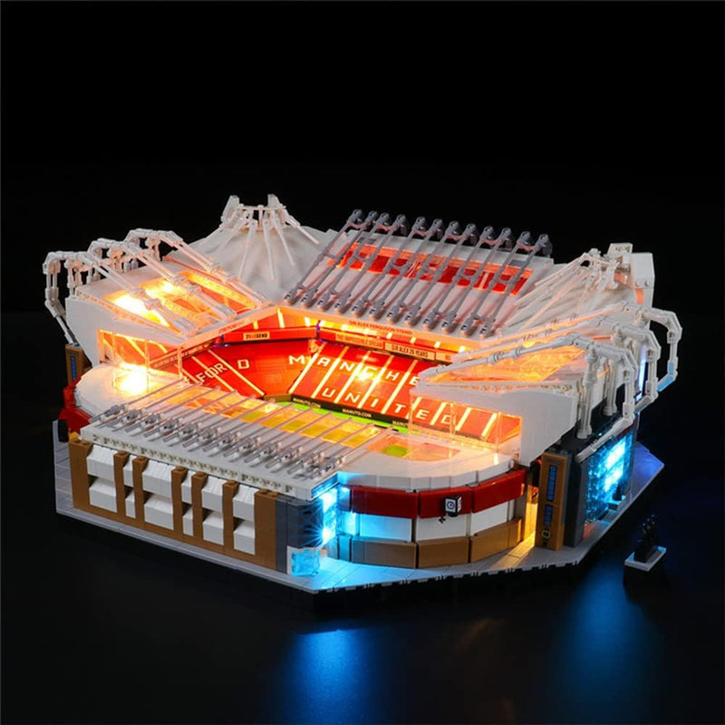 GEAMENT LED Licht-Set Kompatibel mit Lego Old Trafford Manchester United - Beleuchtungsset für Creat