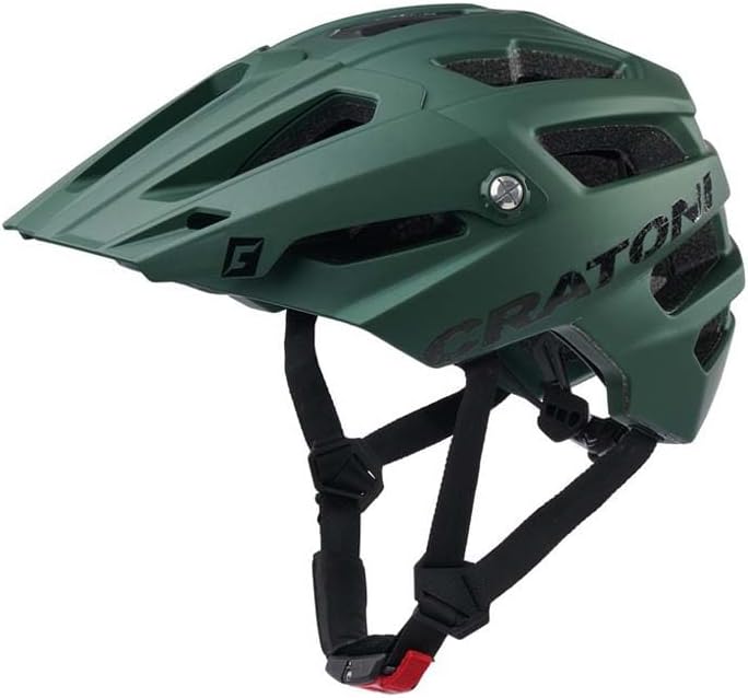Cratoni MTB - Fahrradhelm AllTrack grün metallic matt, M