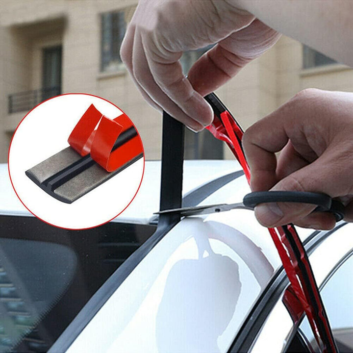 iSpchen 5M Auto Stossstangenschutz Antikollisionsstreifen Universal Autofenster Karosserie Zierleist