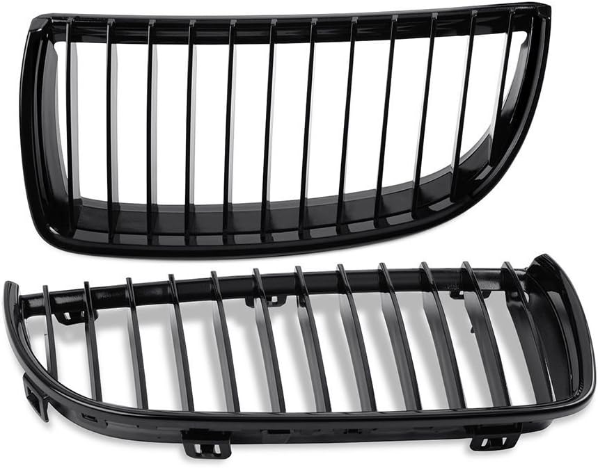 Schwarzer Frontnierengrillgrill für E90 E91 Limousine 2005-2008 4 Door, Schwarzer