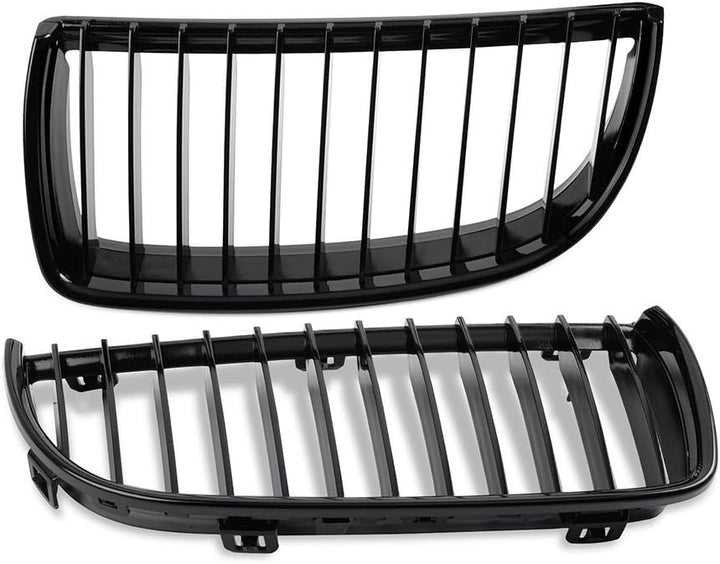 Schwarzer Frontnierengrillgrill für E90 E91 Limousine 2005-2008 4 Door, Schwarzer