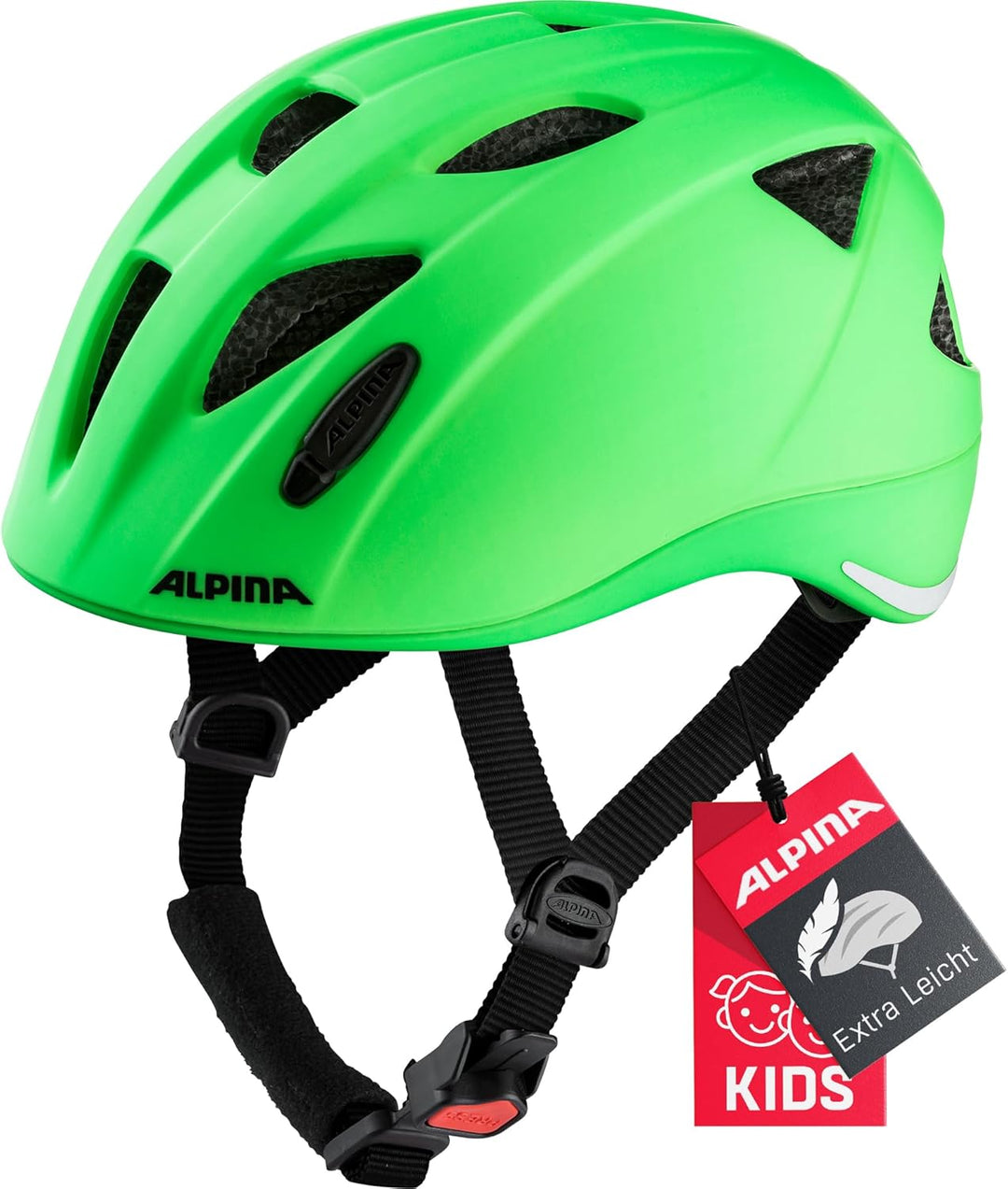 ALPINA XIMO L.E. - Leichter, Sicherer & Bruchfester Fahrradhelm Mit Optionalen LED-Licht Für Kinder