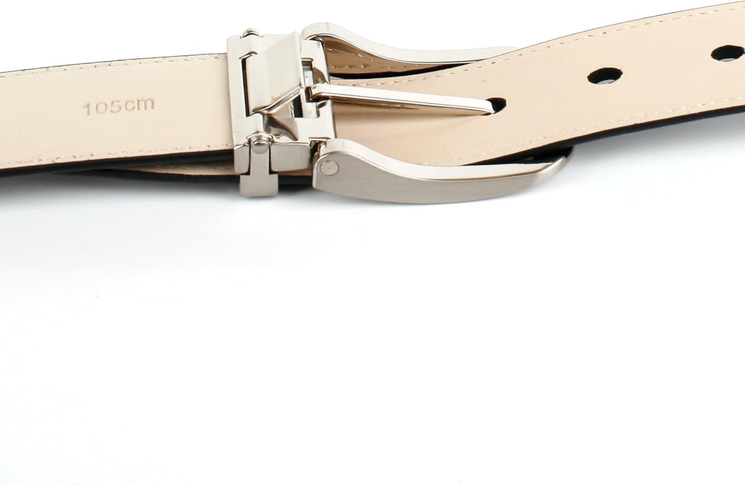 Anthoni Crown Herren Gürtel 115 Schwarz (Schwarz 010), 115 Schwarz (Schwarz 010)