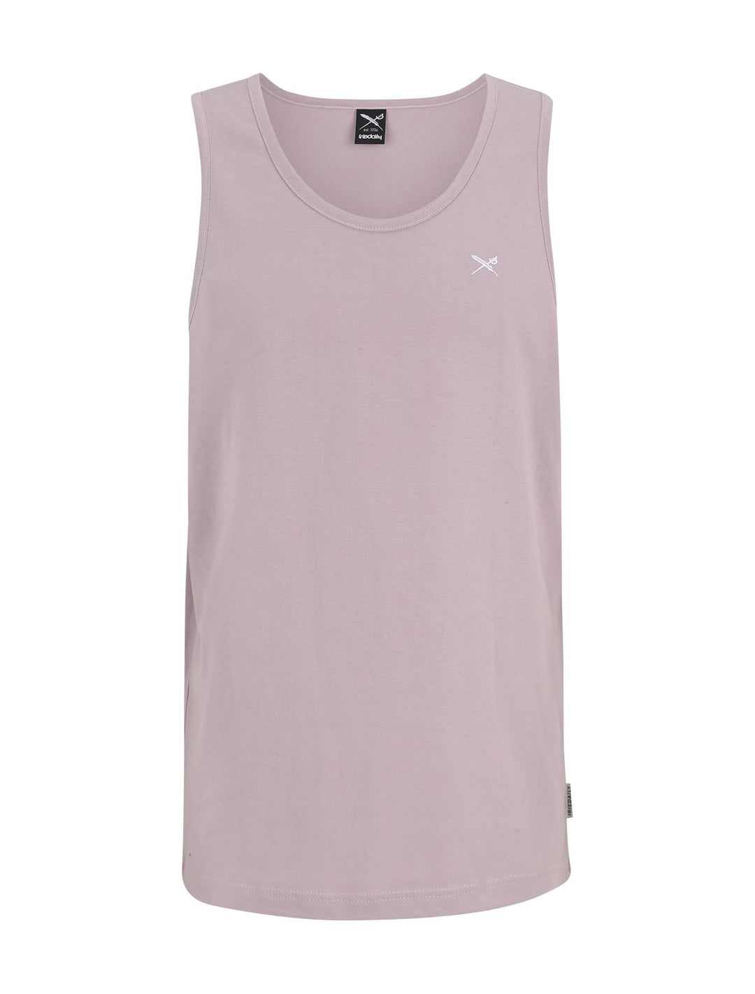 IRIEDAILY Herren Tank Top MINI Flag Bio-Baumwolle Regular Fit S Mauve, S Mauve