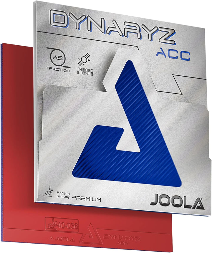 JOOLA Tischtennisbelag Dynaryz Acc rot max+, rot max+
