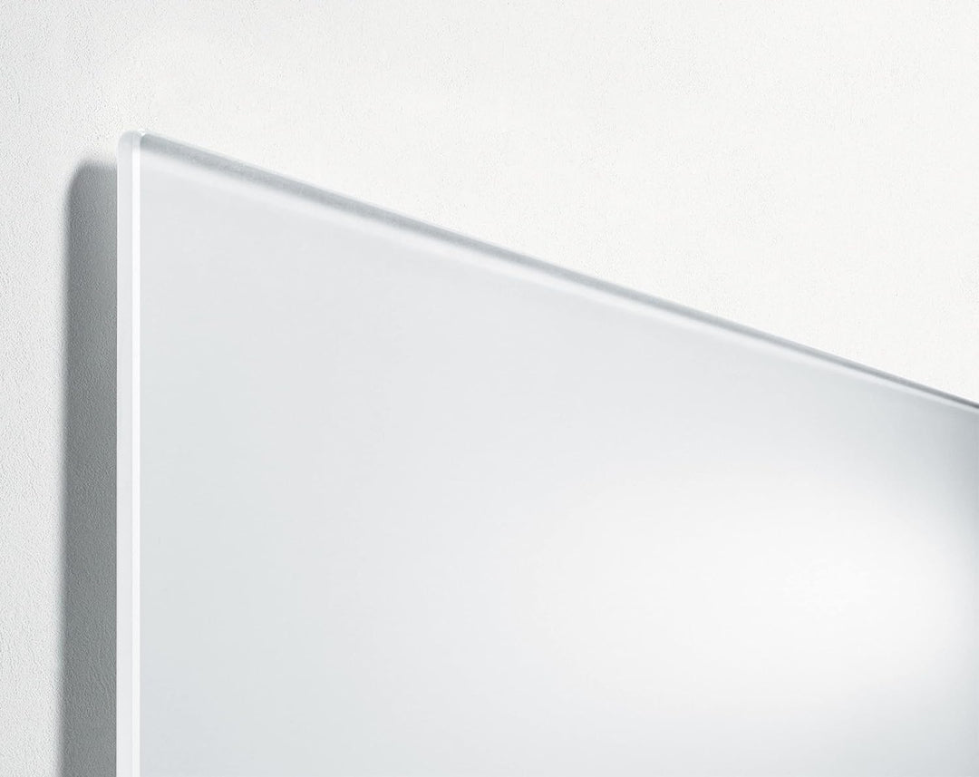 SIGEL GL541 Premium Glas-Whiteboard 100x65 cm, super-weiss: matt, nicht spiegelnd, TÜV geprüft, einf
