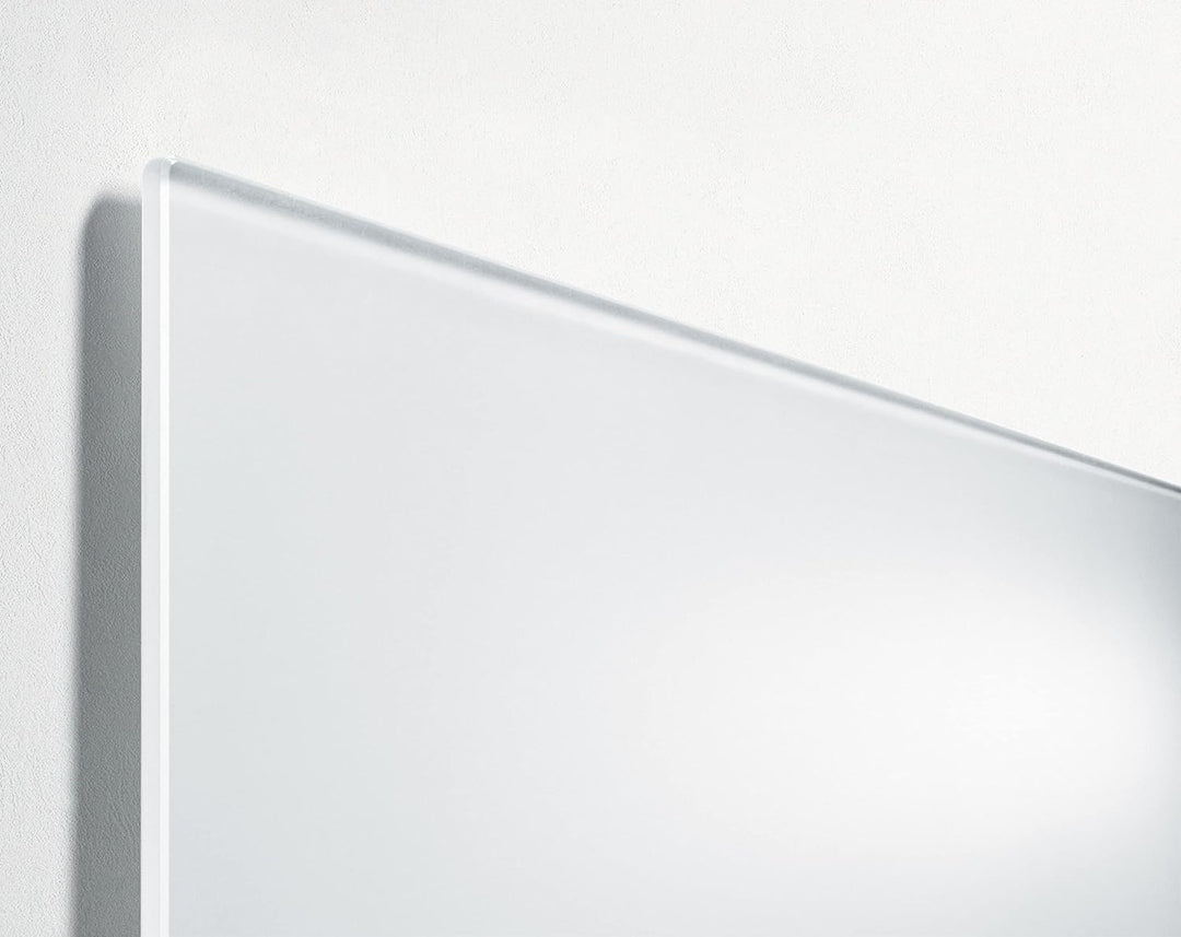 SIGEL GL546 Premium Glas-Whiteboard 91x46 cm, super-weiss: matt, nicht spiegelnd, TÜV geprüft, einfa