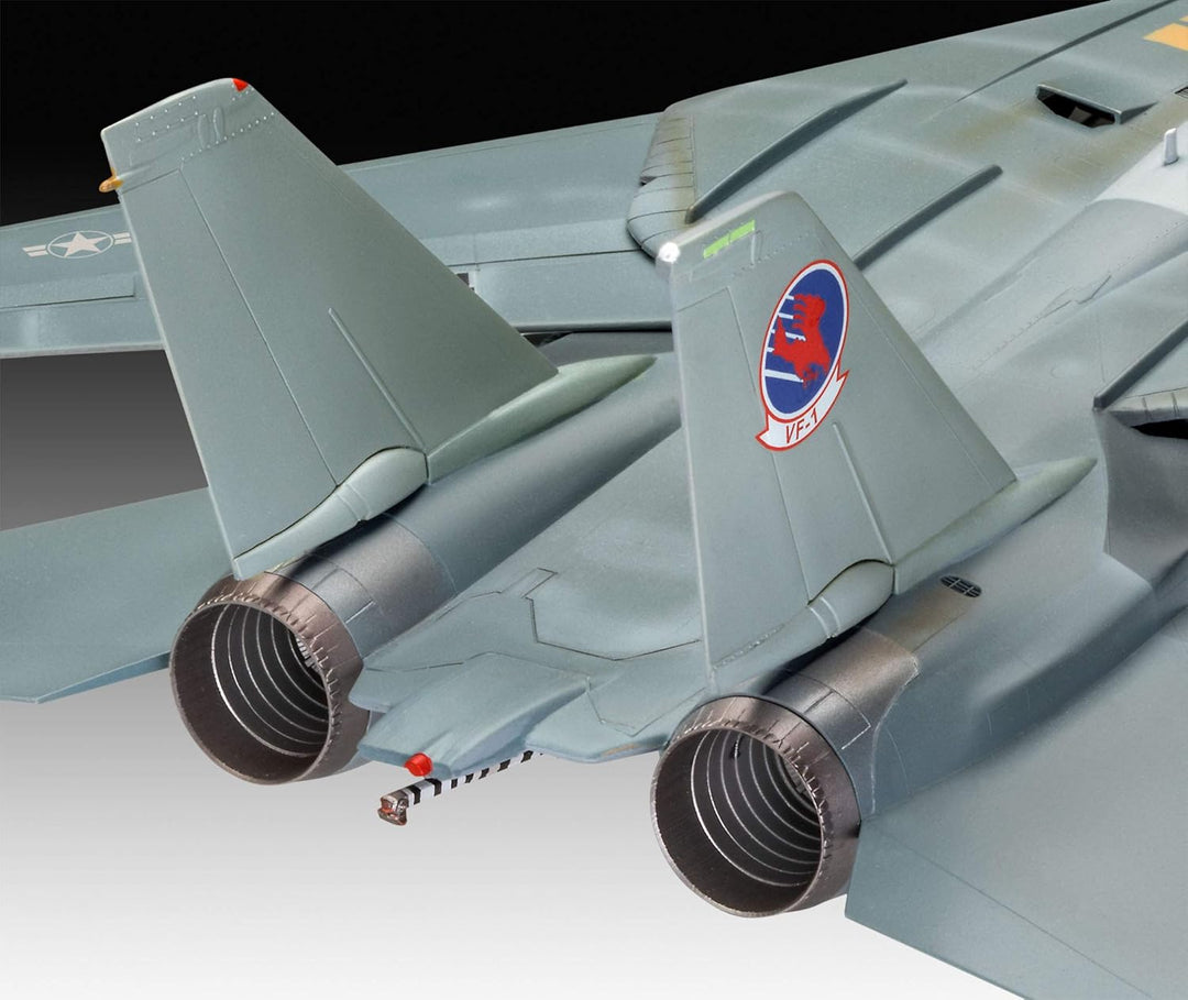 Revell Maverick's F-14A Tomcat “Top Gun” | Authentischer Modellbausatz des Fliegers | Mit bewegliche