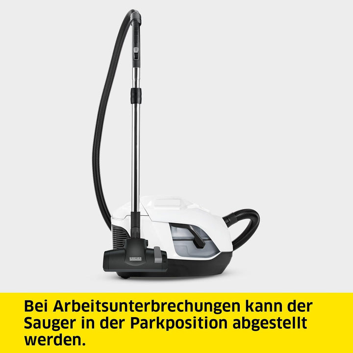 Kärcher Staubsauger mit Wasserfilter DS 6, besonders für Allergiker geeignet, HEPA 12-Filter, automa