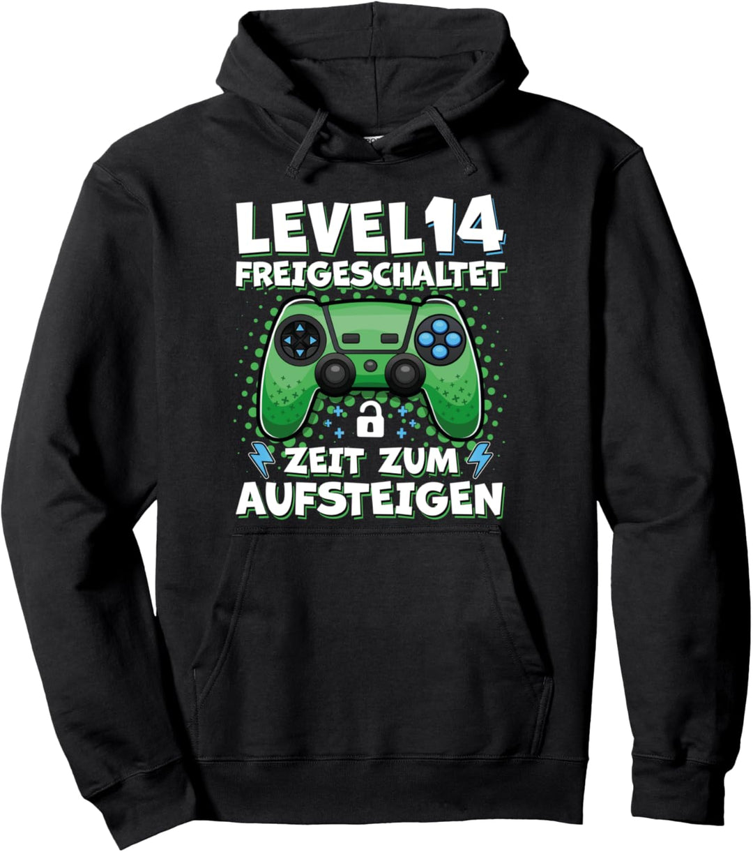 Level 14 Geburtstag Junge Geschenk Für 14 Jährigen Jungen Pullover Hoodie