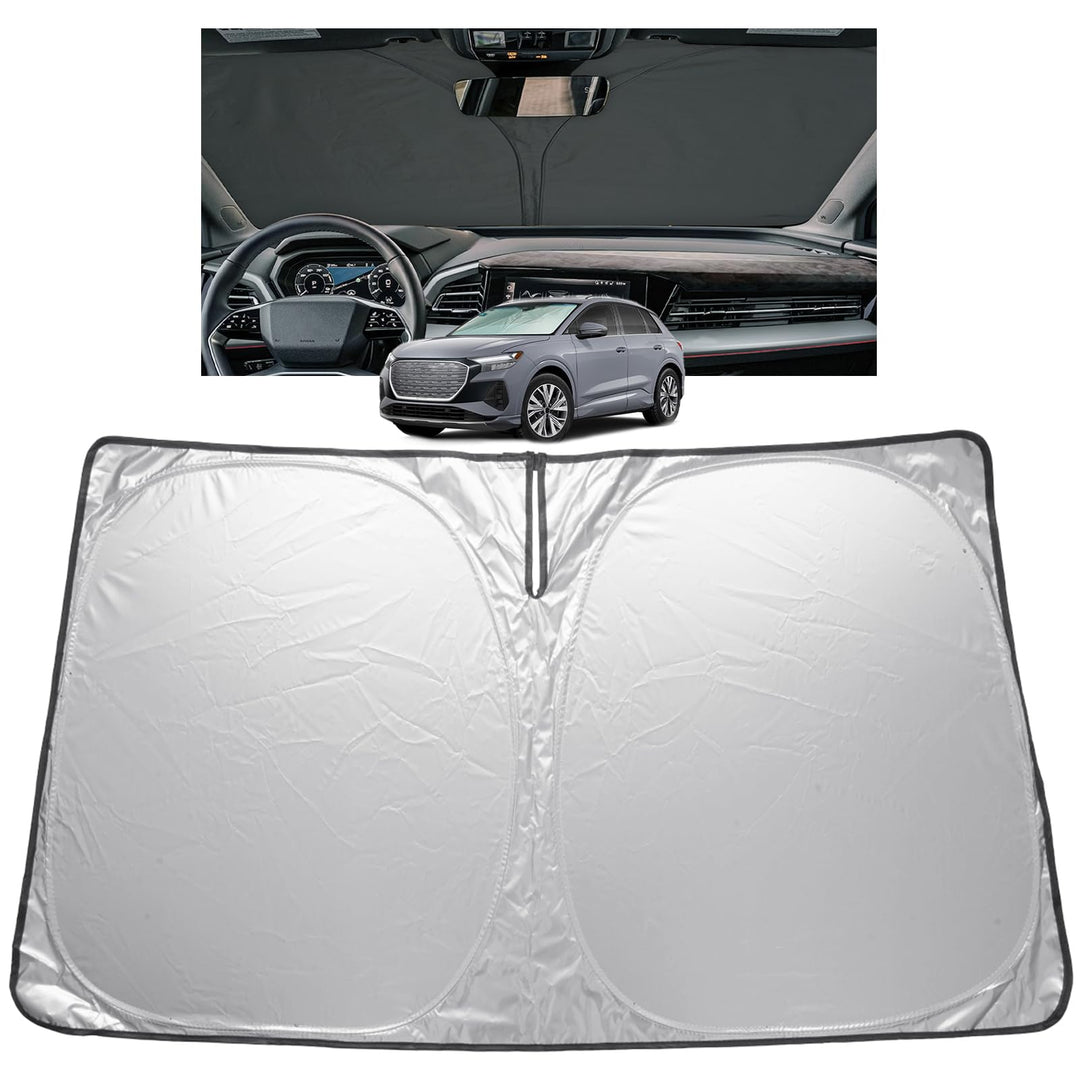[Upgrade] GAFAT Kompatibel mit Audi Q4 e-tron EV Electric 2021-2025 2026 Sonnenschutz Frontscheibe I
