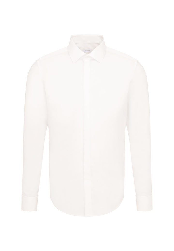 Seidensticker Herren Men Shaped Gala Businesshemd 37 Ecru(245270), 37 Ecru(245270)