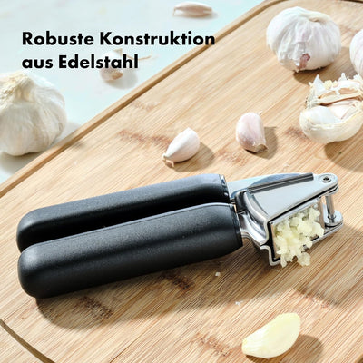 OXO Good Grips Knoblauchpresse, Black, Knoblauchpresse