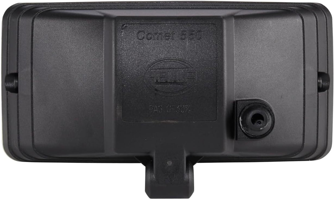 HELLA - Halogen-Nebelscheinwerfer - Comet 550 - 12V - rechteckig - Anbau - glasklare Streuscheibe -