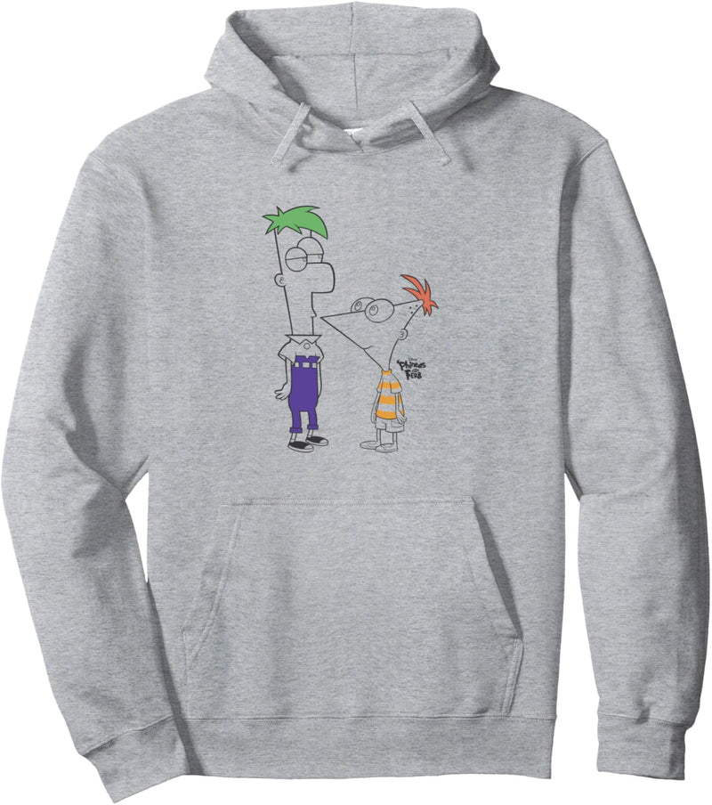 Disney Die Jungen des Sommers von Disney Phineas und Ferb Pullover Hoodie