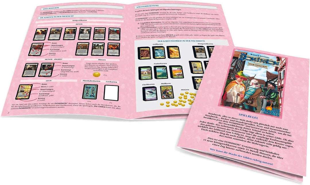 Rio Grande Games 22501403 - Dominion Erweiterung - Die Gilden, Die Gilden
