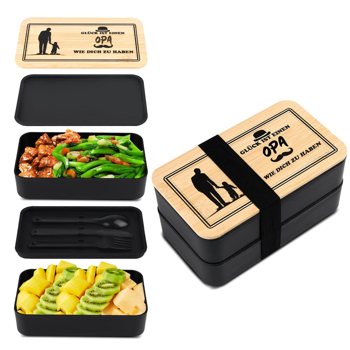 Johiux Geschenk für Opa,Geschenk zum Vatertag für Opa,Brotdose Geschenke Geburtstagsgeschenk Bester