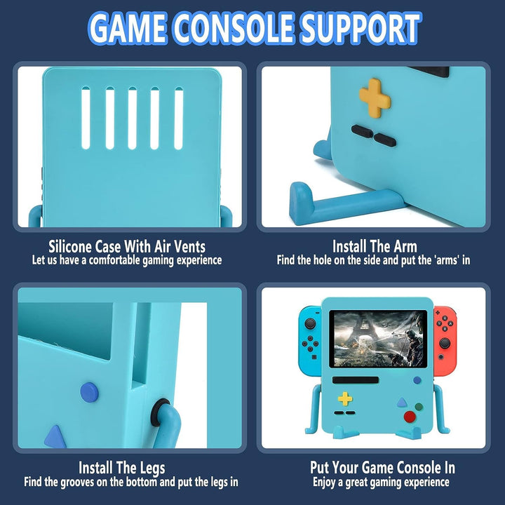 Switch Zubehör Cartoon Niedlich, Switch Spiele Console Cover Schutzhülle für Switch Portable Videosp