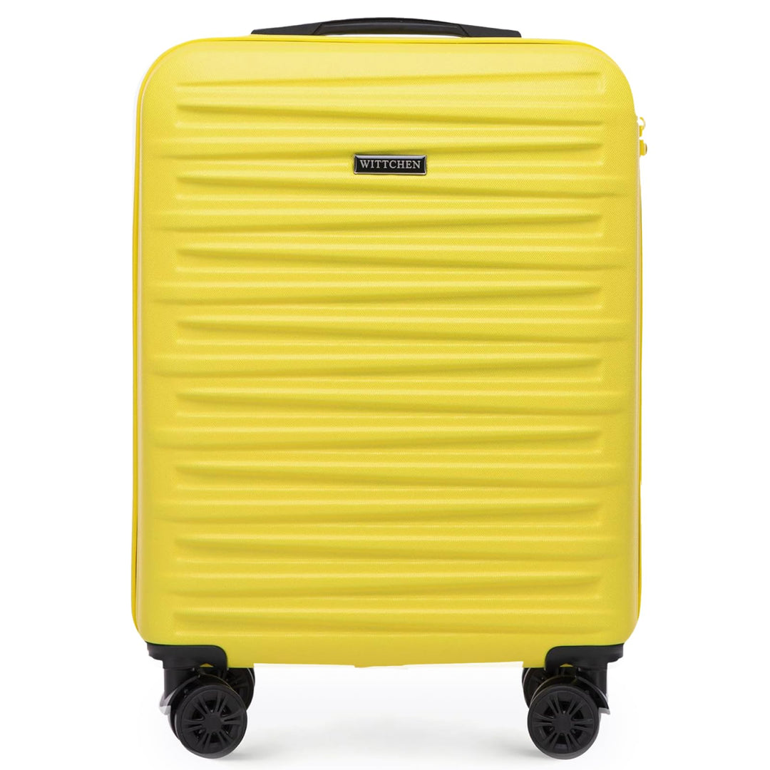 WITTCHEN Skyspeed Line Kabinenkoffer Kleines Kabinengepäck ABS Hartschalenkoffer Reisekoffer Rollkof