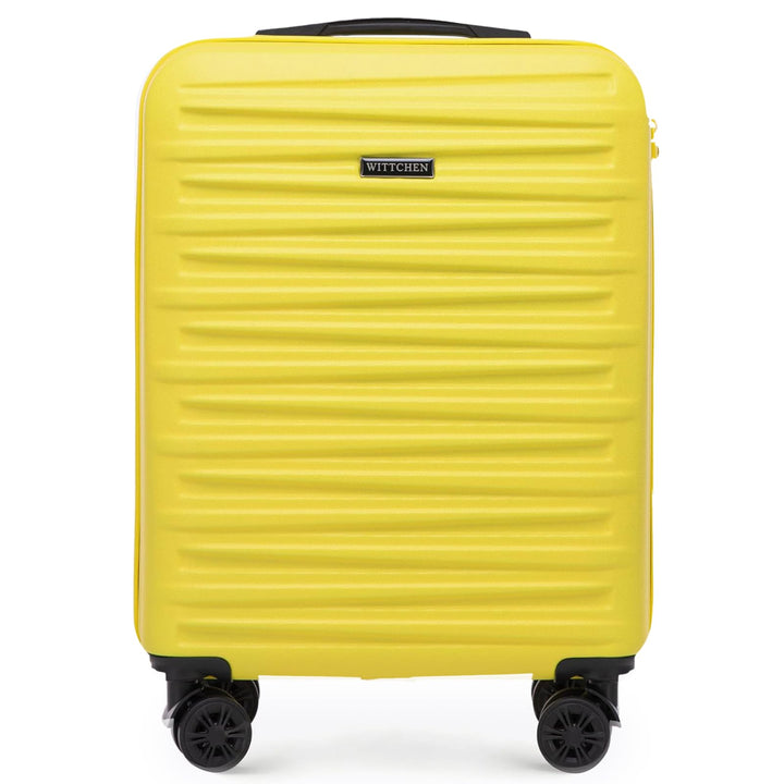 WITTCHEN Skyspeed Line Kabinenkoffer Kleines Kabinengepäck ABS Hartschalenkoffer Reisekoffer Rollkof