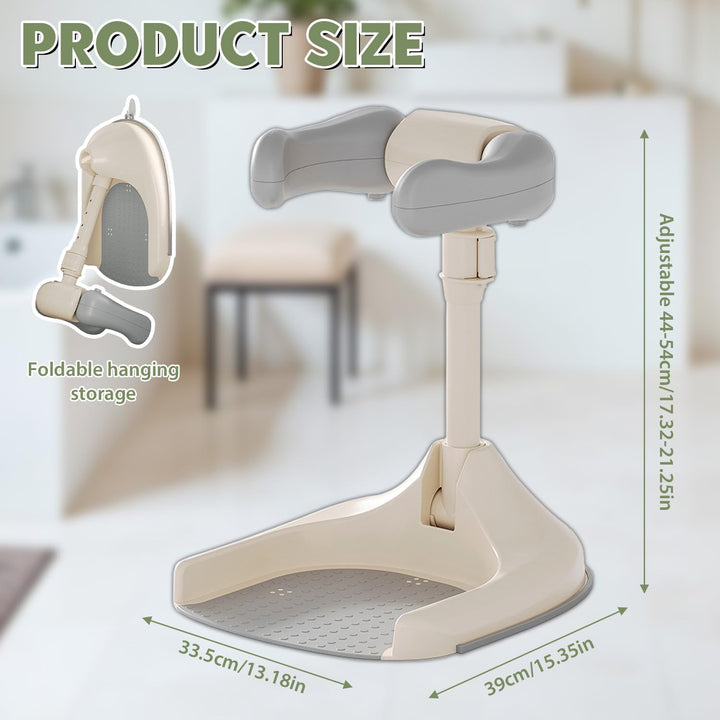 Baby Dusche Ständer, Einstellbarer Kleinkind Shower Stand Support mit AntiRutsch-Basis, Baby Badewan