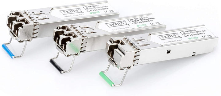 DIGITUS 10 Gbit Universal SFP+ Modul, Mini GBIC, Singlemode, LC Duplex, 1310 nm, 10 km, 10 Gbit/s SF