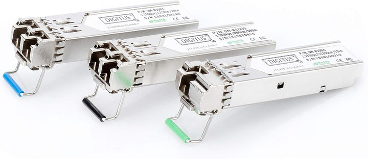DIGITUS 10 Gbit Universal SFP+ Modul, Mini GBIC, Singlemode, LC Simplex (BiDi), Tx 1270 / Rx 1330, 1