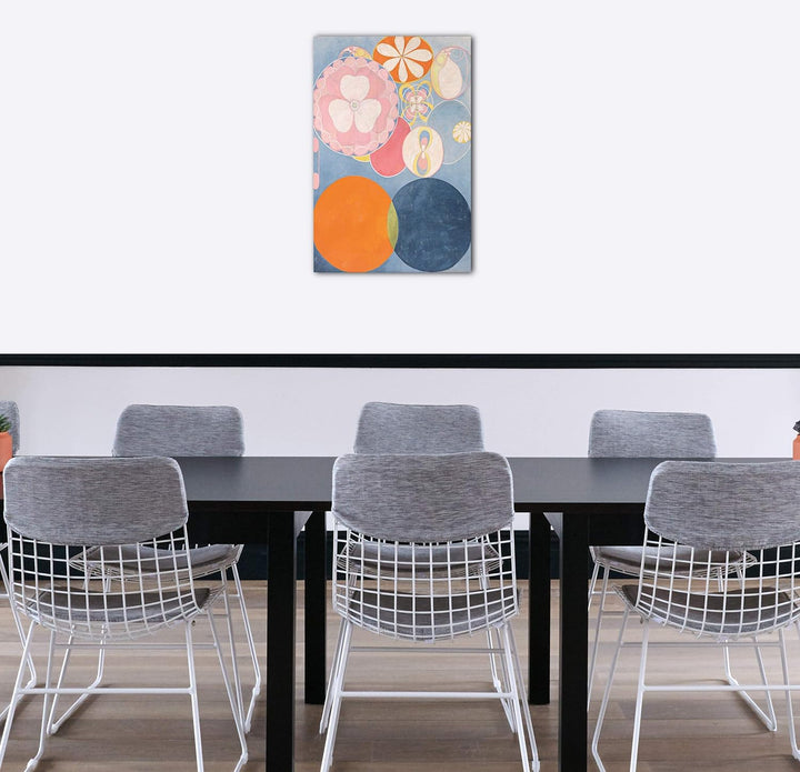 Printed Paintings Leinwand (40x60cm): Hilma af Klint - The Ten Largest, No 2 40x60 cm, 40x60 cm