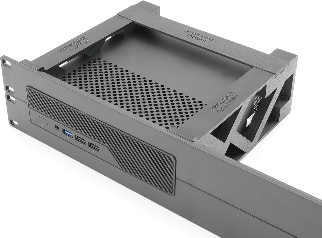 Rack Mount for 2 MiniSforum MS-01/MS-A1/MS-A2/MS-R1 19inch 2U dual-Mount