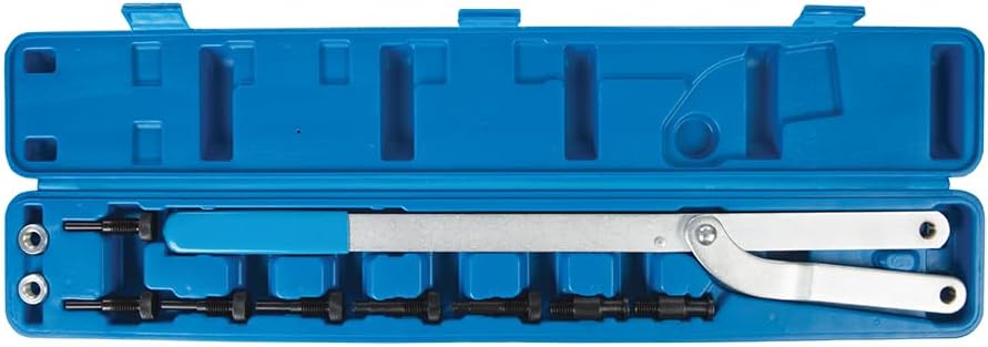 Silverline Universal-Riemenscheibenhalter & Lüfterkupplungs-Set, 11-teilig, 6–16 mm (618569)