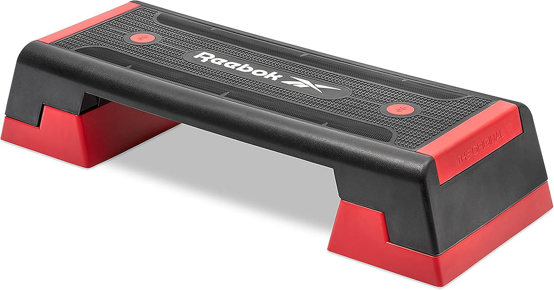 Reebok Fitness Mehrzweck-Schrittplattform für Aerobic, Krafttraining, für HIIT, Cardio, und allgemei