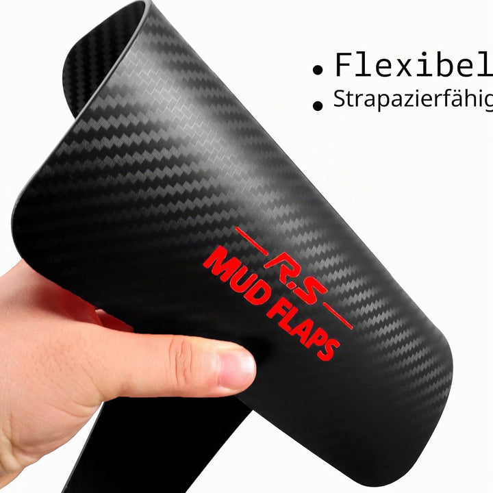 XUKEY Universal-Schmutzfänger 36x21cm für Auto, Pickup, SUV, Van, LKW, vorne und hinten, Spritzschut