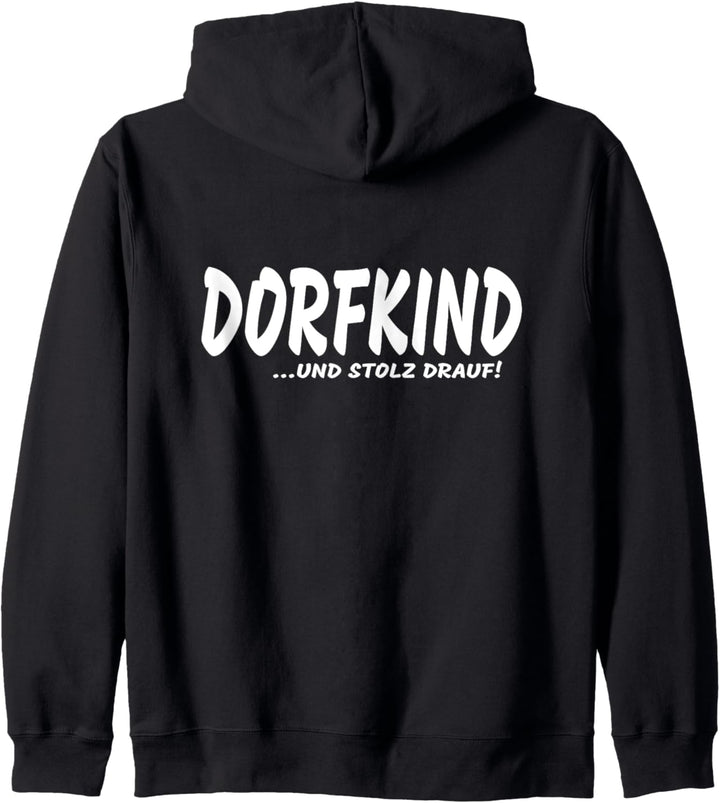 Dorfkind und stolz drauf - Dorfkind geschenk spruch Kapuzenjacke