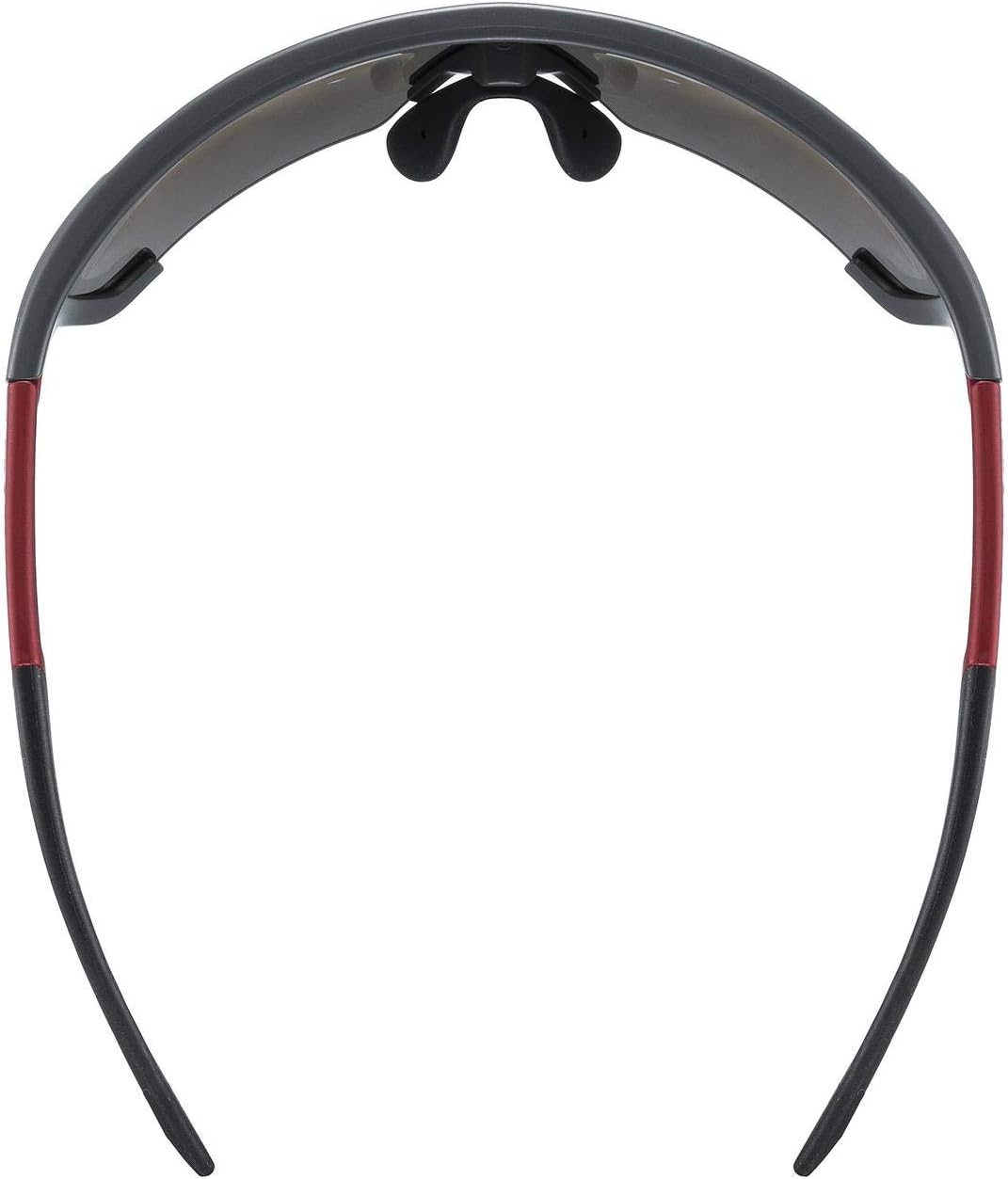 Uvex Unisex Sportstyle 707 Sportbrille (1er Pack) Einheitsgrösse grey red mat/silver, Einheitsgrösse