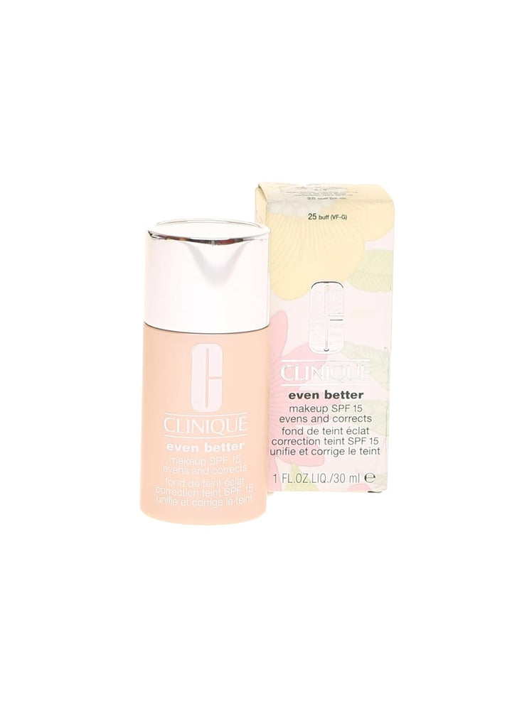 Clinique Even Better Make Up SPF15 30ml #25 Buff 1.00 Fl Oz (Pack of 1), #25 Buff 1.00 Fl Oz (Pack o