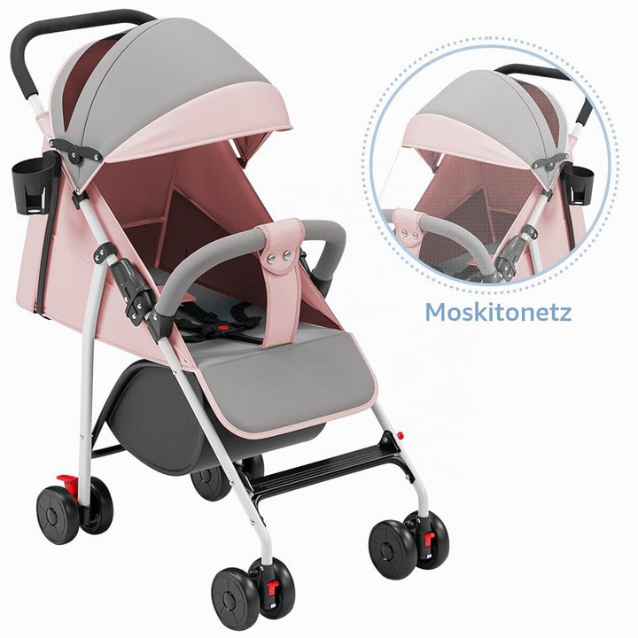 Kompakter Stubenwagen, 0-4 Jahre (max. 15 kg), leicht (4,8 kg), Stubenwagen bebe comfort, klappbar u