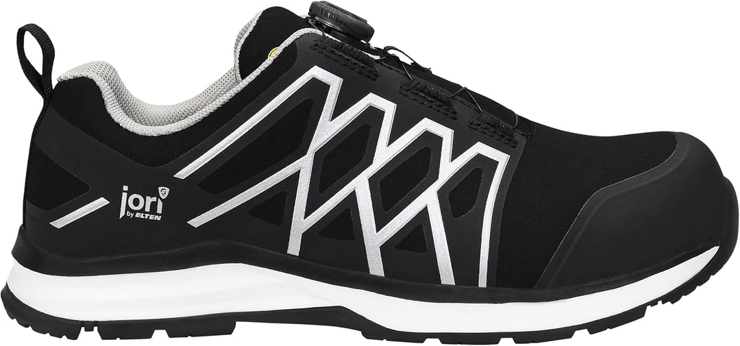 JORI Sicherheitshalbschuh Swift BOA Black Low ESD S3 42 Grösse: 42, Grösse: 42