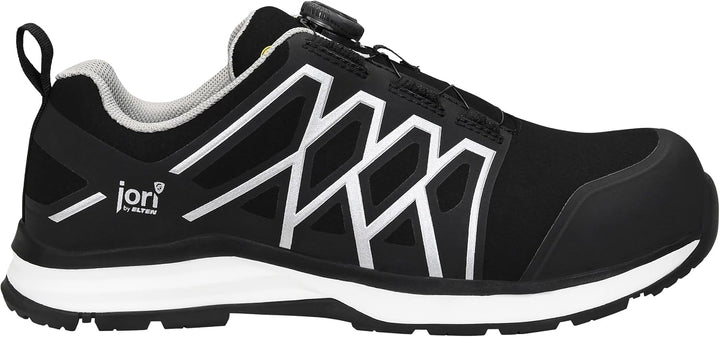 JORI Sicherheitshalbschuh Swift BOA Black Low ESD S3 42 Grösse: 42, Grösse: 42