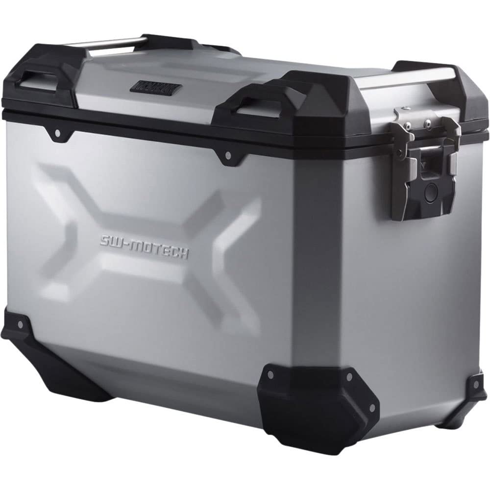 SW-MOTECH TRAX ADV L Aluminium Seitenkoffer 45L, Rechts, Silbern