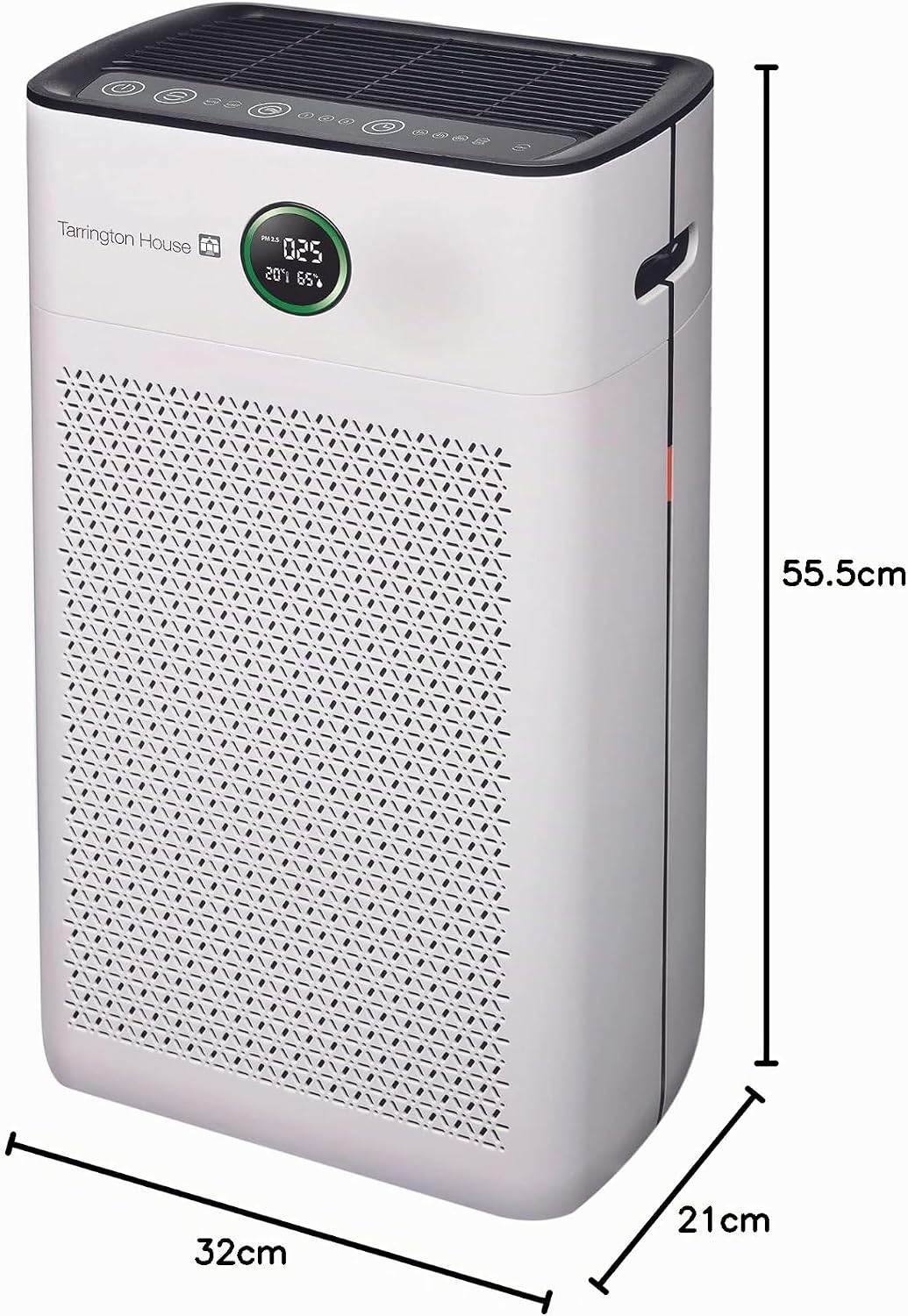 Tarrington House Luftreiniger AP4021, mit HEPA H14-Filter, Reinigungsleistung bis zu 338 m³/Std, wei