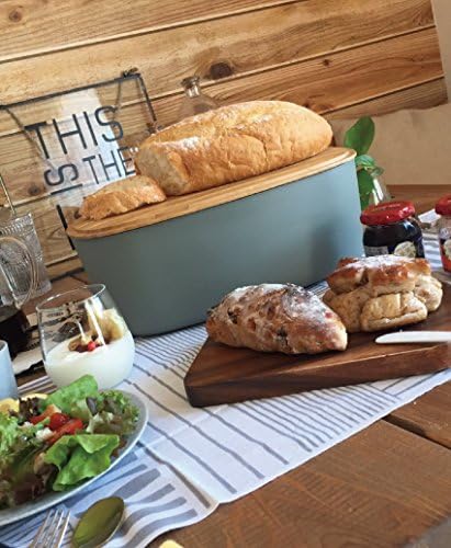 Rig-Tig Brotkasten BOX-IT - Aufbewahrungsbox für Brot, Brötchen, Kekse, Gebäck - Kunststoffboden aus