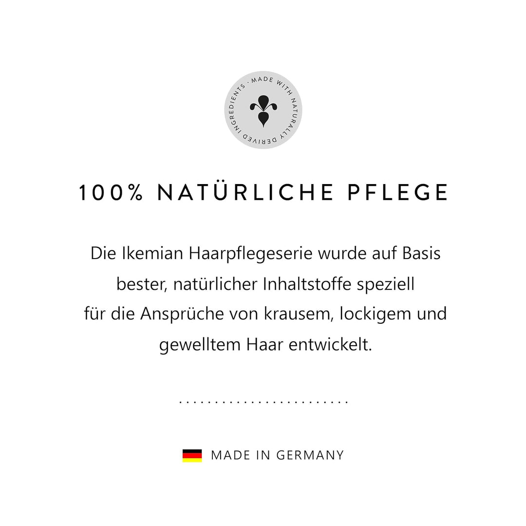 Ikemian 3-in-1 Haarmaske Cloud Nine, Feuchtigkeit, Volumen und Glanz für feines und beanspruchtes Ha